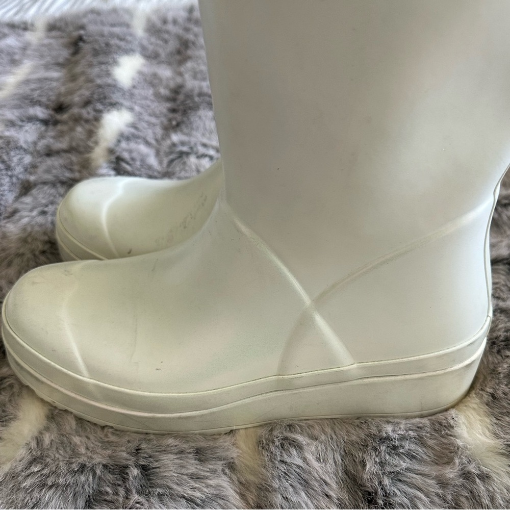 Hunter Play Insulated Tall Rain Boot in Zinc sz 9 - Picture 6 of 11